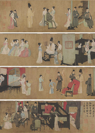 顧閎中 韓熙載夜宴圖