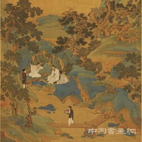 仇英 桃源仙境圖