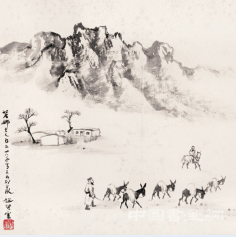 趙望云山水畫作品賞析（一）