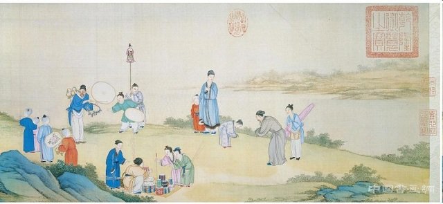 歡慶春節《太平春市圖卷》