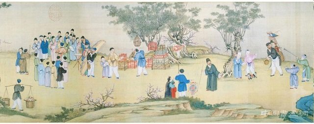 歡慶春節《太平春市圖卷》