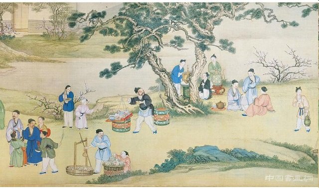 歡慶春節《太平春市圖卷》