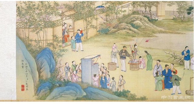 歡慶春節《太平春市圖卷》