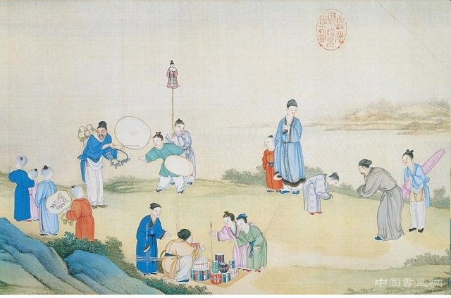 歡慶春節《太平春市圖卷》