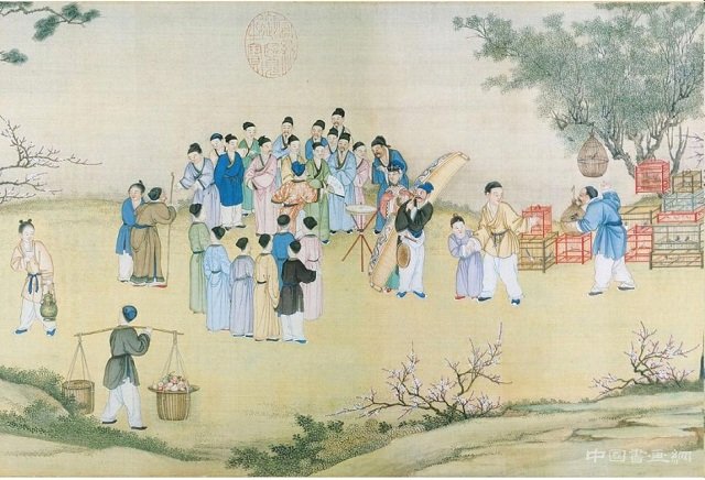 歡慶春節《太平春市圖卷》