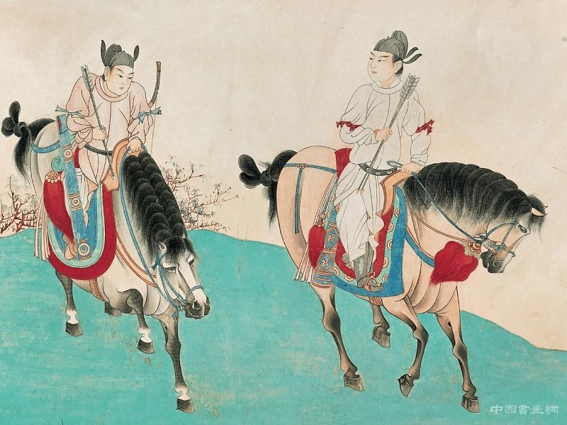 《唐人秋獵圖》