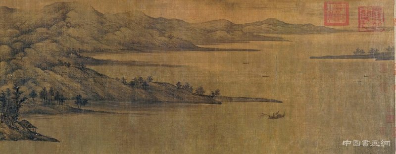 《夏景山口待渡圖》