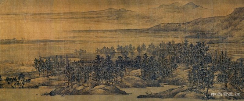 《夏景山口待渡圖》