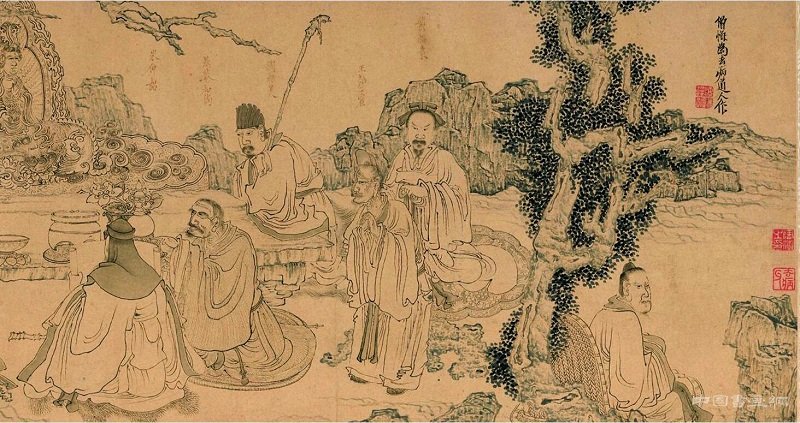 醇厚拙對的《雅集圖》