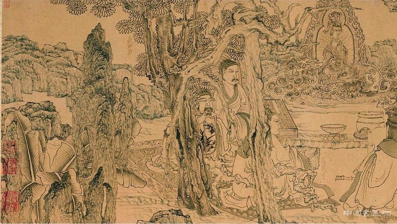 醇厚拙對的《雅集圖》