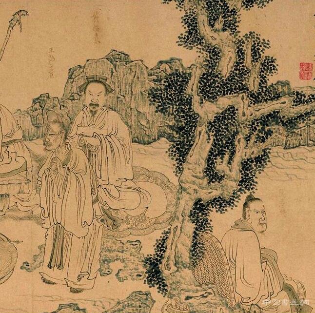 醇厚拙對的《雅集圖》