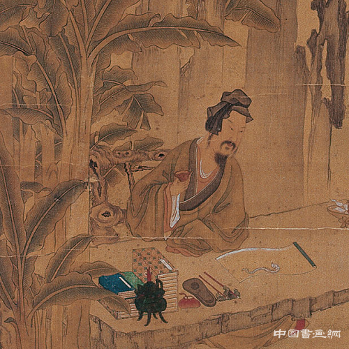  陳洪綬 《閑雅如意圖》