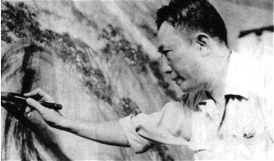 人民大會堂內(nèi)最大的一幅國畫《江山如此多嬌》