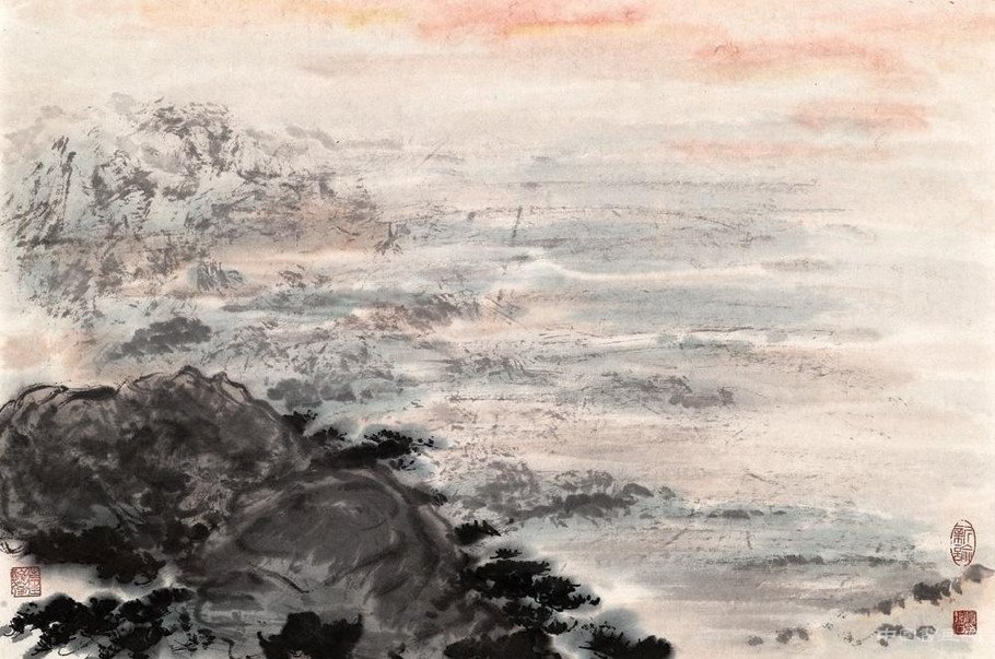 人民大會堂內(nèi)最大的一幅國畫《江山如此多嬌》