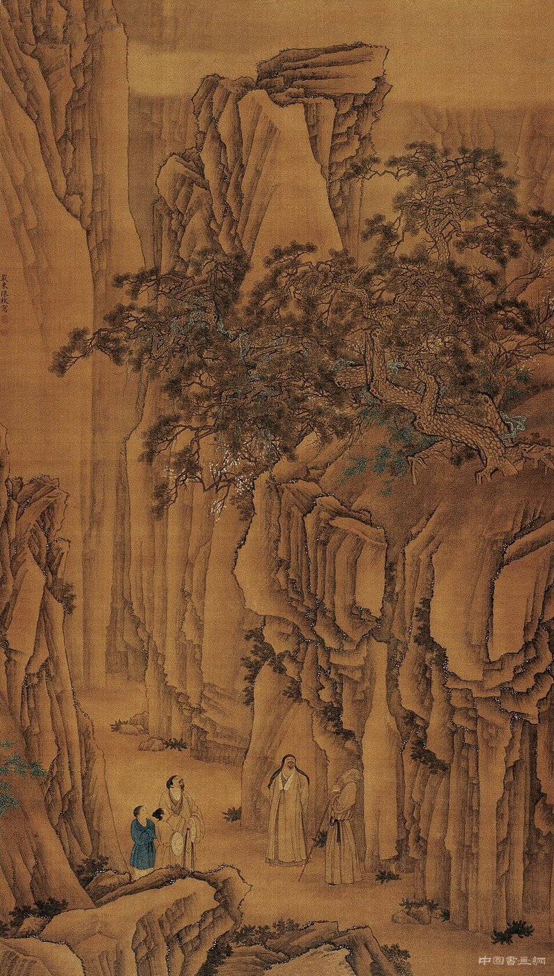 古代官員畫家陳枚