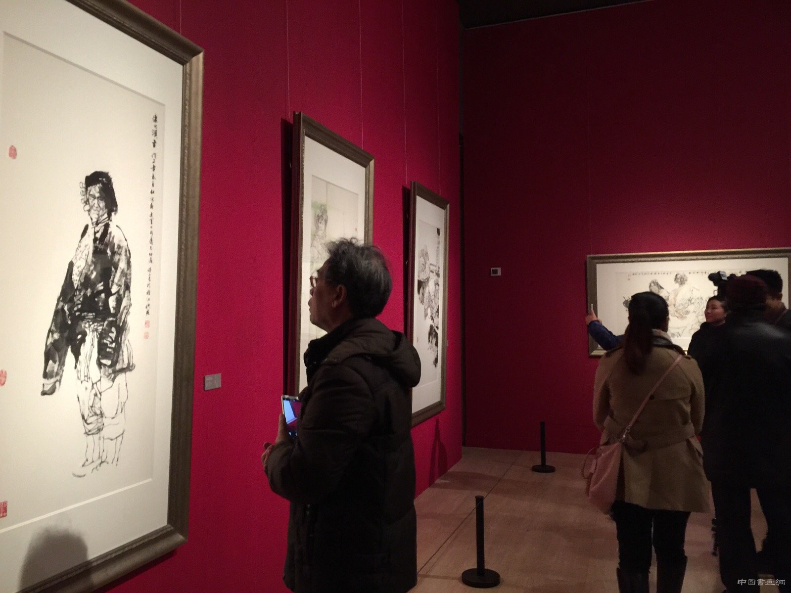 杜滋齡中國畫作品展在京開幕