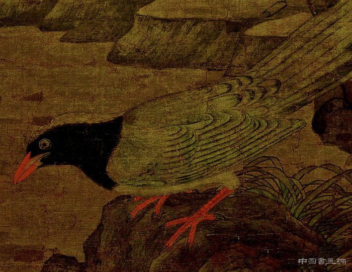 《山鷓棘雀圖》