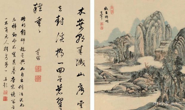 董其昌山水精品欣賞