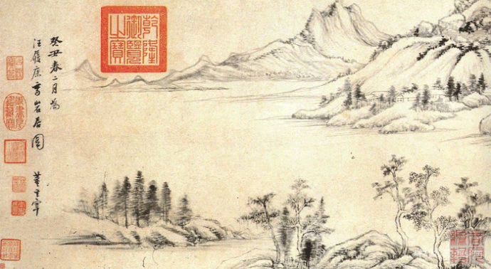 董其昌山水精品欣賞