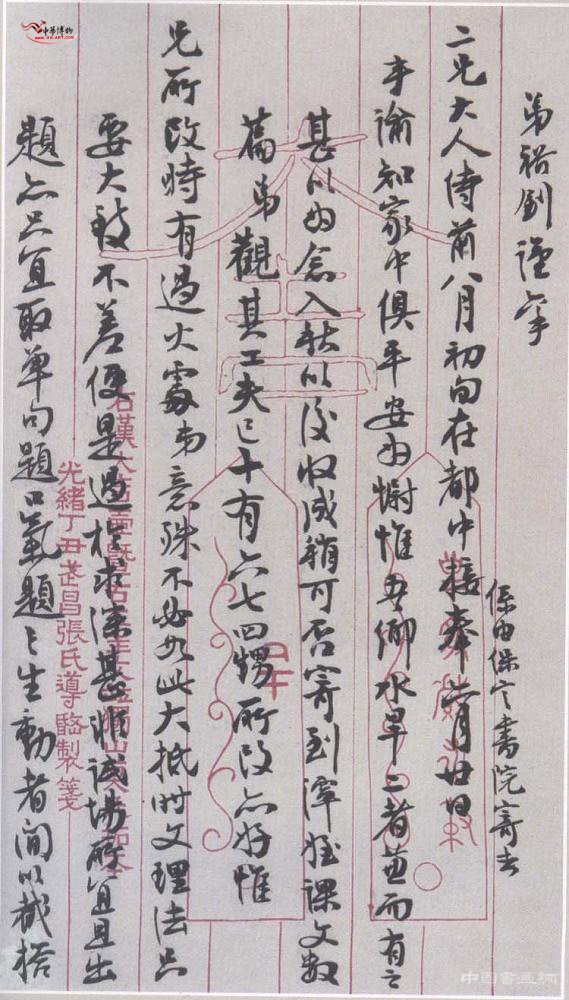 融通碑帖的張裕釗書法