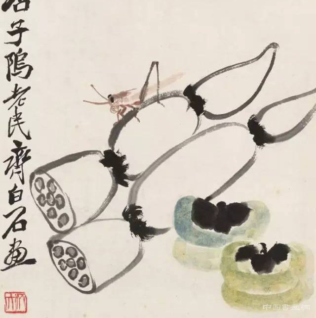 齊白石的花鳥魚蟲
