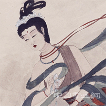 <b>現代 傅抱石《天女散花圖》軸</b>