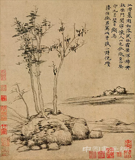 中國古代山水畫賞讀：元代山水畫