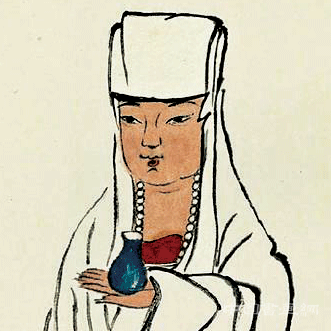 <b>齊白石《白衣大士圖》的美好寓意</b>