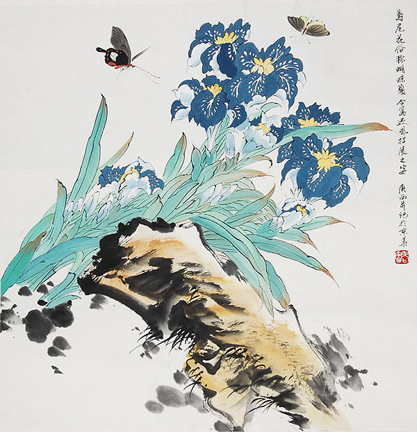 詹庚西 花鳥(niǎo)