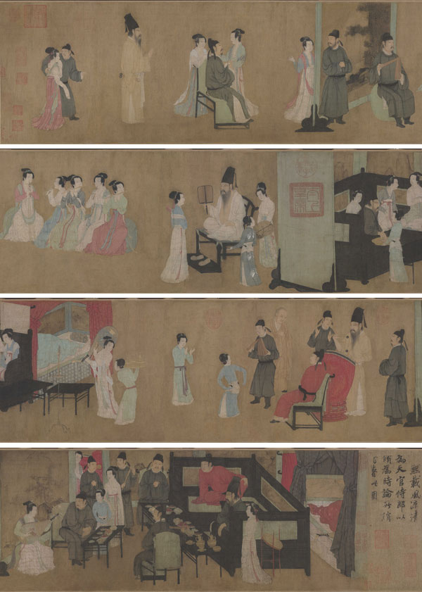 顧閎中 韓熙載夜宴圖