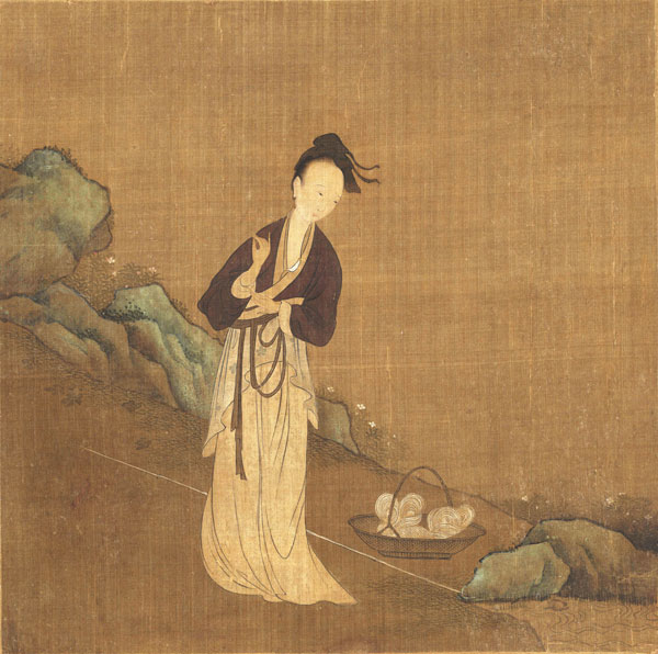  周文矩 西子浣紗圖