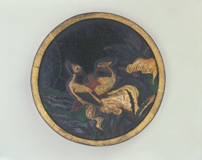 方于魯文彩雙鴛鴦墨