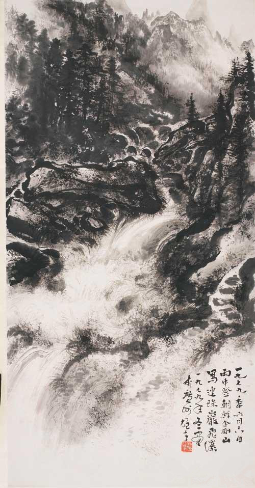 黎雄才的海外寫生畫