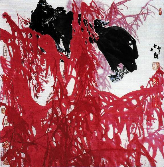 高卉民 花鳥作品