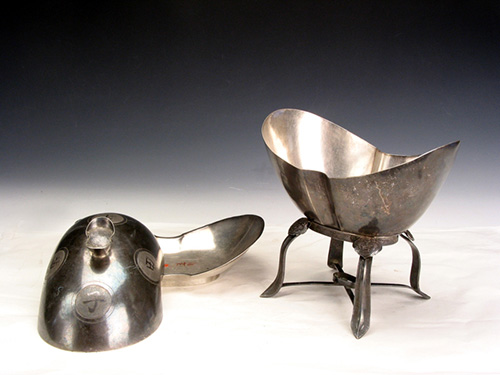 清萬(wàn)年甲子元寶式火碗