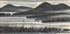 林風眠 蘆雁圖
