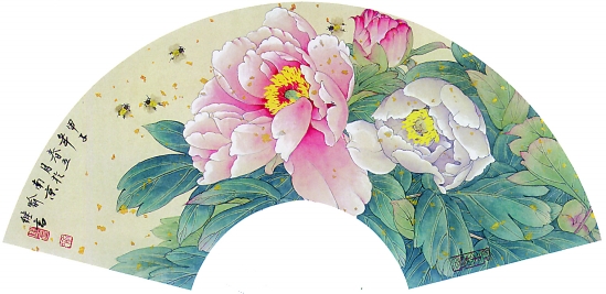 喻繼高 工筆花鳥