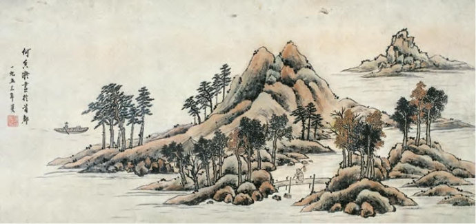 何香凝書畫作品欣賞