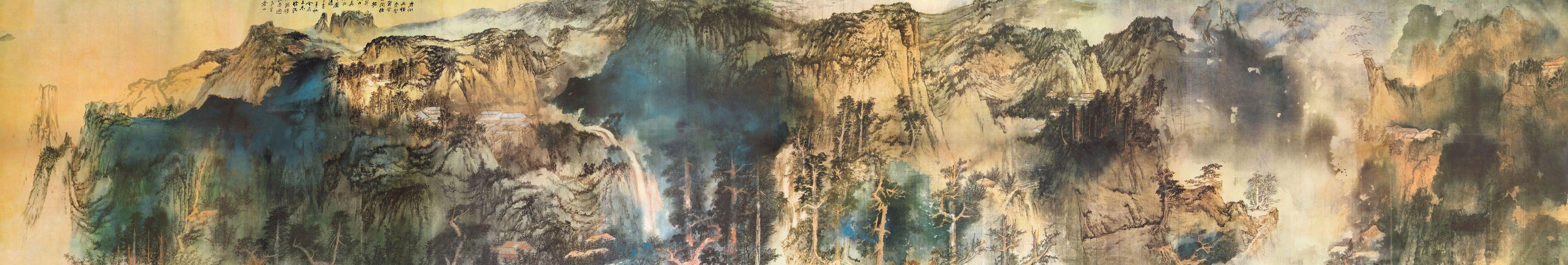 近現代四大杰出畫家及代表作