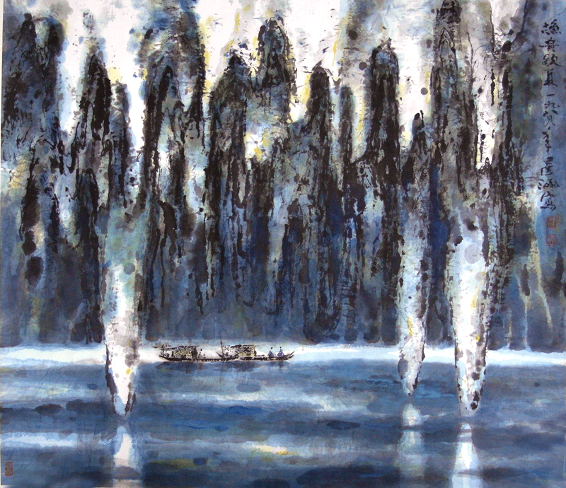 彥涵版畫作品賞析