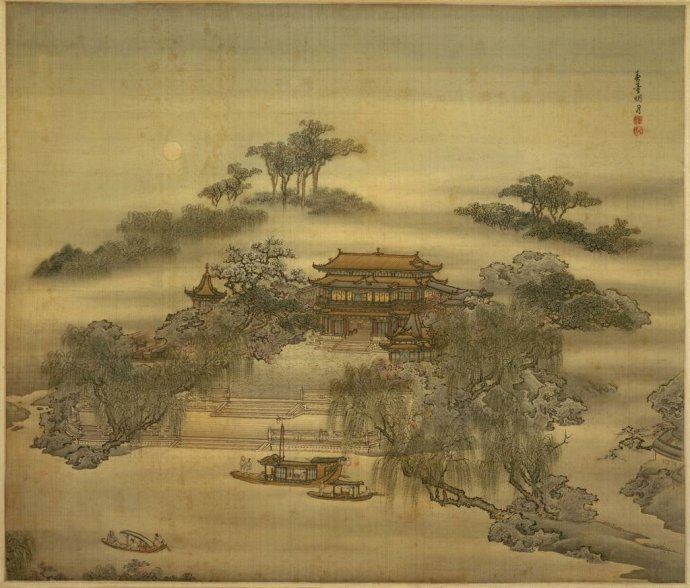 袁江袁耀山水畫賞析