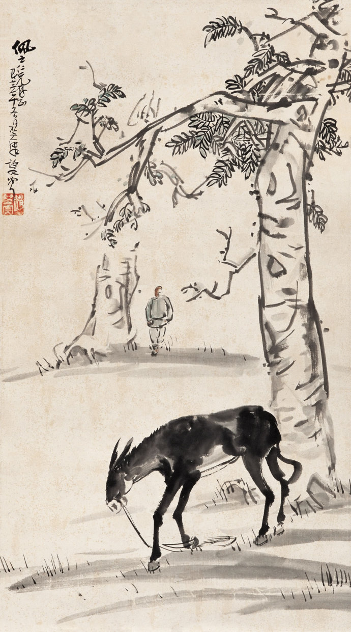 趙望云山水畫作品賞析(一)