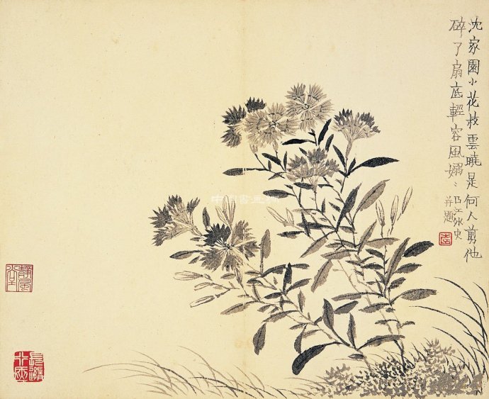 金農十二開《花果冊》