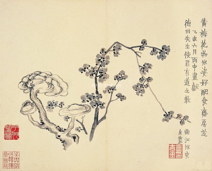 金農十二開《花果冊》