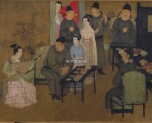  顧閎中 韓熙載夜宴圖卷賞析