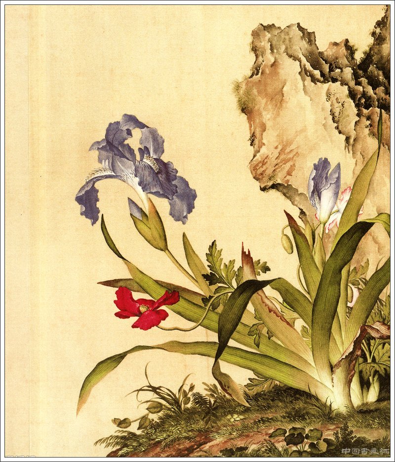 郎世寧花鳥作品賞析(一)