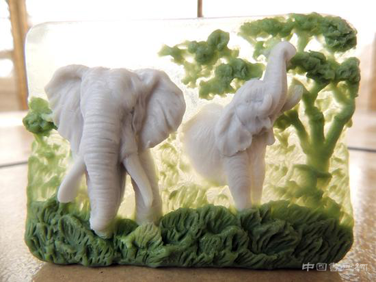 美得冒泡的香皂藝術 還舍得用嗎