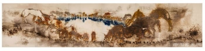 蔡國強爆破藝術30年 新作畫動物合唱