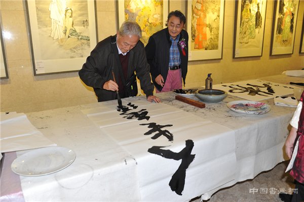 “金秋十月”名家書畫作品展暨北京同盛軒奧宇酒店館開業(yè)典禮