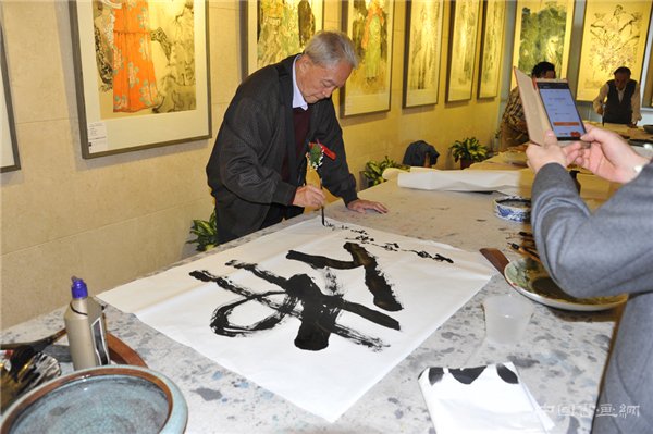 “金秋十月”名家書畫作品展暨北京同盛軒奧宇酒店館開業(yè)典禮